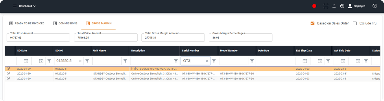 Examples of Filtering
